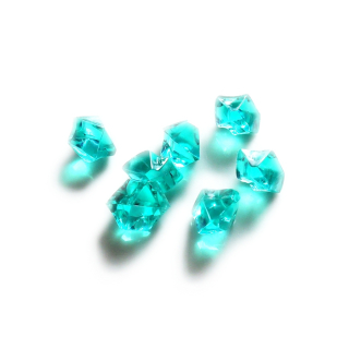 Hrací kameny - krystaly - tyrkysové