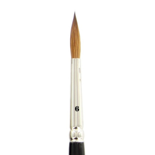 Kolinsky Red Sable Brush vel. 6