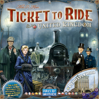 Ticket to Ride: United Kingdom and Pennsylvania