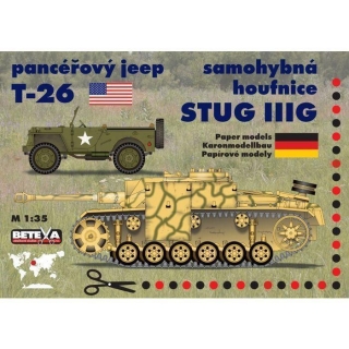 Jeep T-26 a houfnice Stug IIIG
