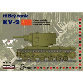 Těžký tank KV-2 (1:35)
