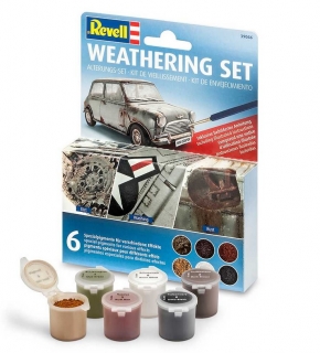 Revell Weathering Set - sada pigmentů (6 druhů)