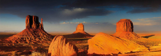 Dino panoramic puzzle Monument Valley 2000 dílků