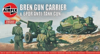 Bren Gun Carrier & 6pdr Anti-Tank Gun (1:76)