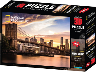 Prime 3D Puzzle - New York 500 dílků