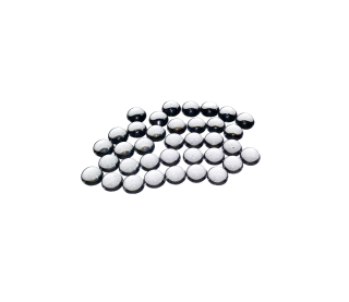 Hrací kameny - skleněné 7mm - čiré (10ks)
