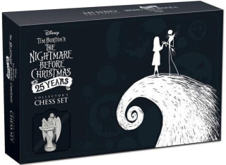 Tim Burton's Nightmare Before Christmas 25 Years - Collector's Chess Set