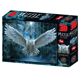 Prime 3D Puzzle - Sova 500 dílků