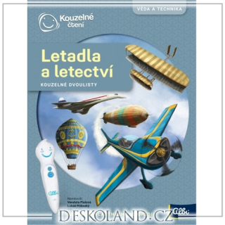 Kouzelné čtení - Letadla a letectví (dvoulist)