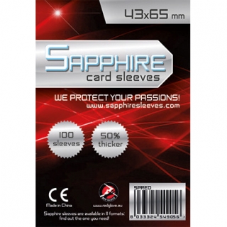 Sapphire Red - 100 ks (43x65mm)