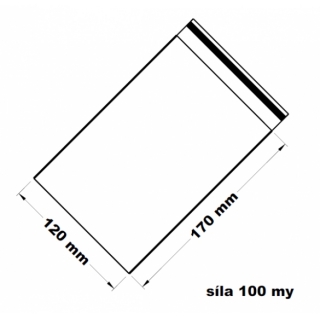 Rychlouzavírací sáček - extra pevný 12x17cm (1ks)