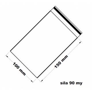 Rychlouzavírací sáček - extra pevný 10x15cm (1ks)