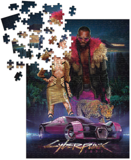 Puzzle Cyberpunk 2077: Neokitsch 1000 dílků