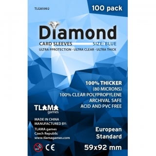 Diamond Blue: European Standard (59x92mm)