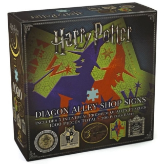 Puzzle Harry Potter Diagon Alley Shop Signs 5x200 dílků