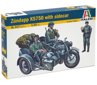 Zundapp KS750 with Sidecar (1:35)