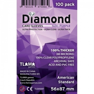 Diamond Purple: American Standard (56x87mm)