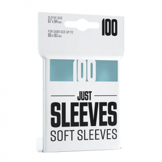 Just Sleeves - Soft Sleeves (67x94mm) 100 ks