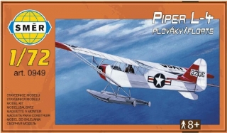 Piper L-4 plováky (1:72)