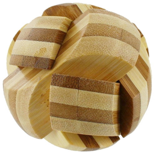 Bambusový hlavolam: Koule