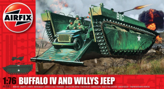 Buffalo IV and Willys Jeep (1:76)