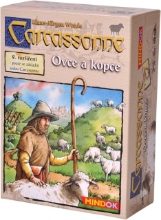 Carcassonne 9: Ovce a kopce (starší verze)