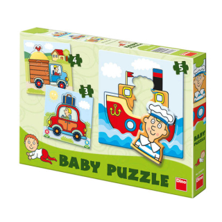 Dino Baby puzzle Dopravní prostředky