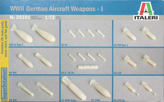 WWII Luftwaffe weapons I (1:72)