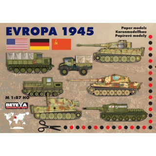 Vojenská technika Evropa 1945 (1:87)