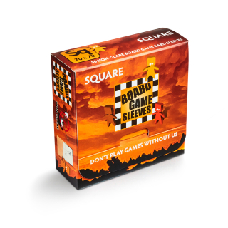 Board Games Sleeves - 50 Square Size 70x70mm non-glare