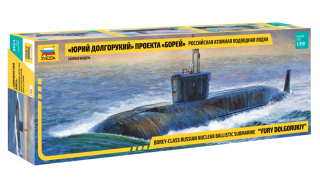 Nuclear Submarine "Yury Dolgorukiy" (1:350)