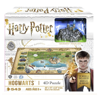 Harry Potter 4D Puzzle: Hogwarts / Bradavice