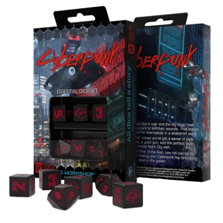 Sada kostek Cyberpunk Red Essential