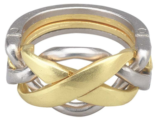 Hanayama Silver: Ring