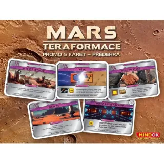 Mars: Teraformace - Předehra - 5 promo karet
